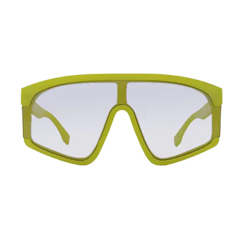 Aviator Yellow Sunglasses