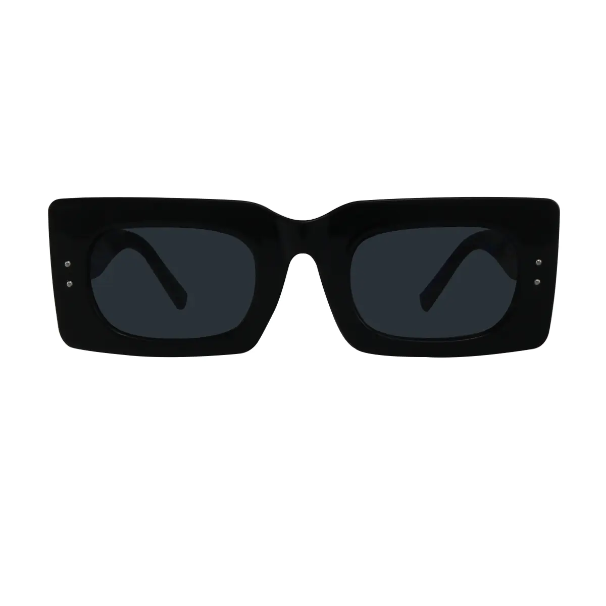 Rectangle Black Sunglasses