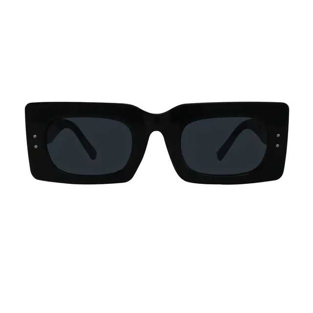 Rectangle Black Sunglasses