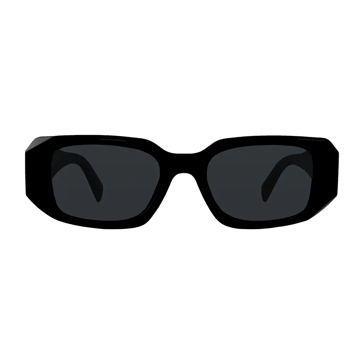 Rectangle Black Sunglasses