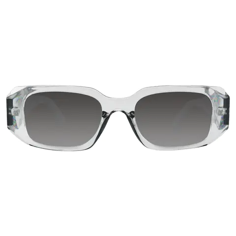 Rectangle Grey Sunglasses