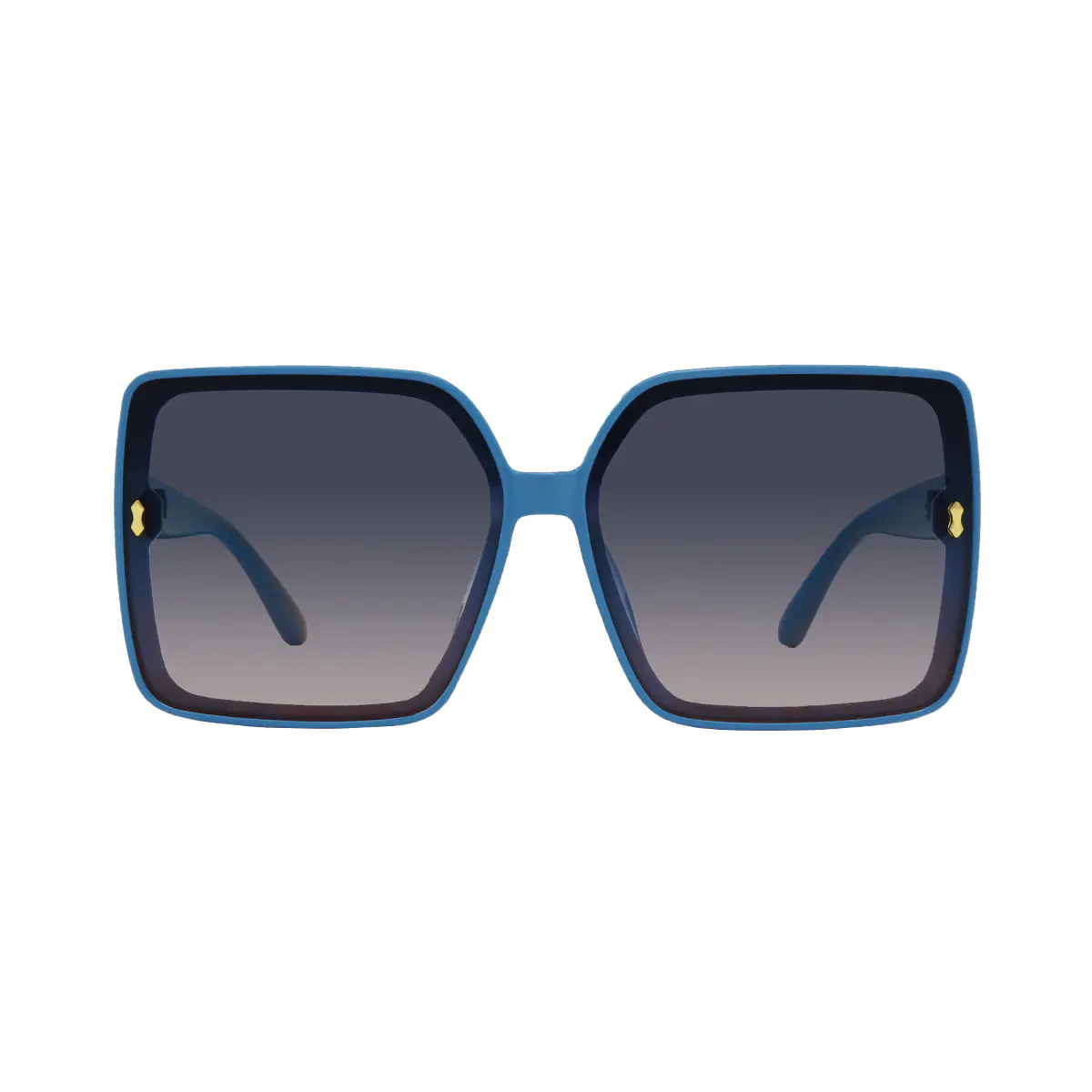 Square Blue Sunglasses