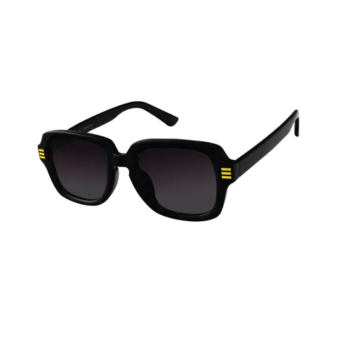 Square Black Sunglasses