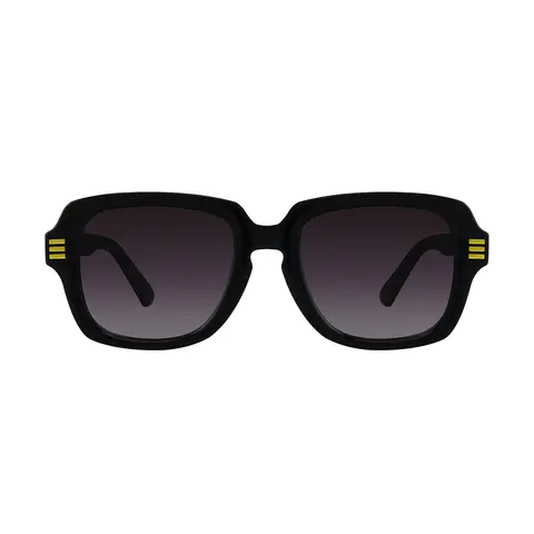 Square Black Sunglasses