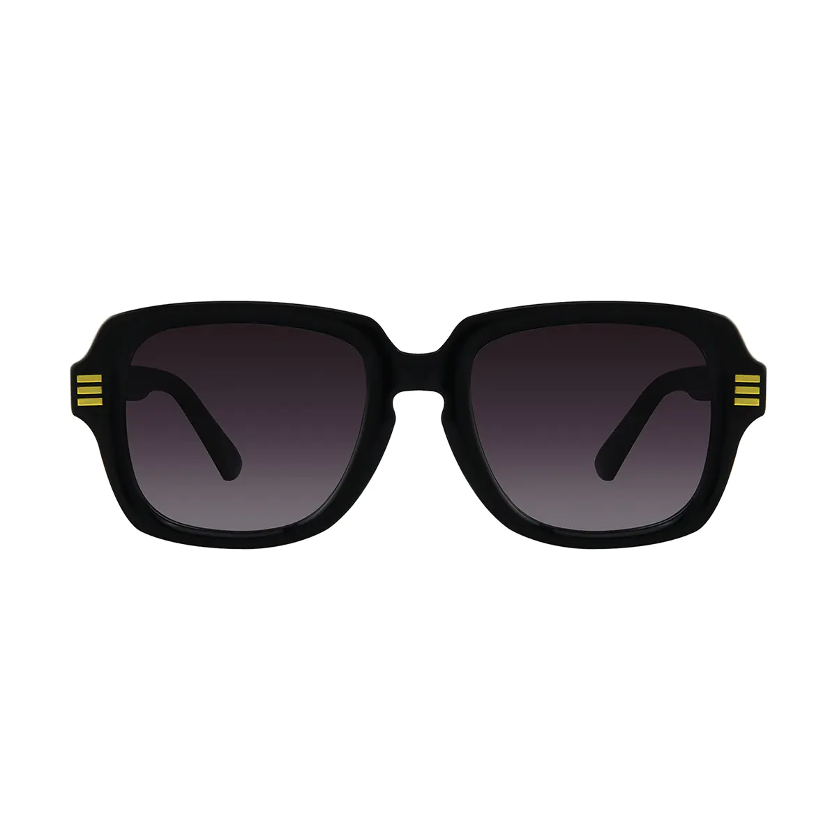 Square Black Sunglasses