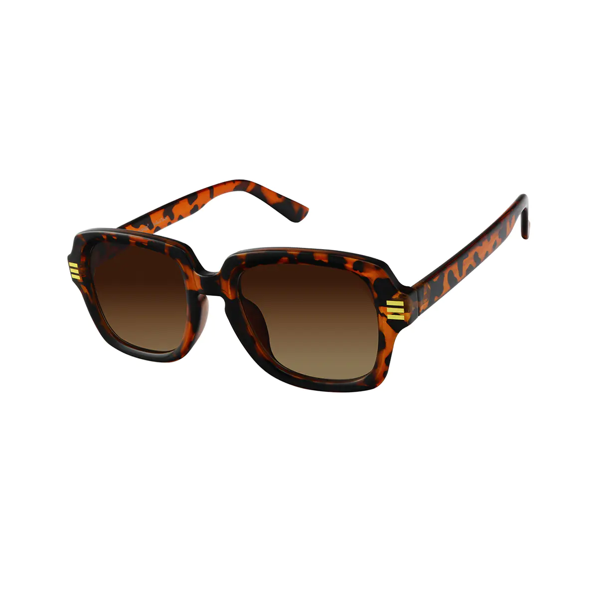 Square Tortoiseshell Sunglasses