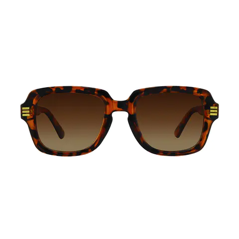 Square Tortoiseshell Sunglasses