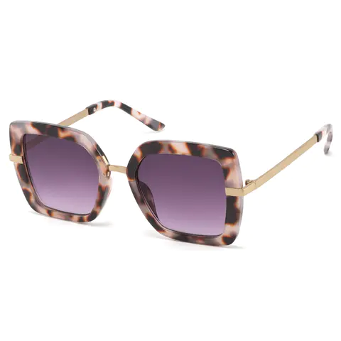 Square Tortoiseshell Sunglasses