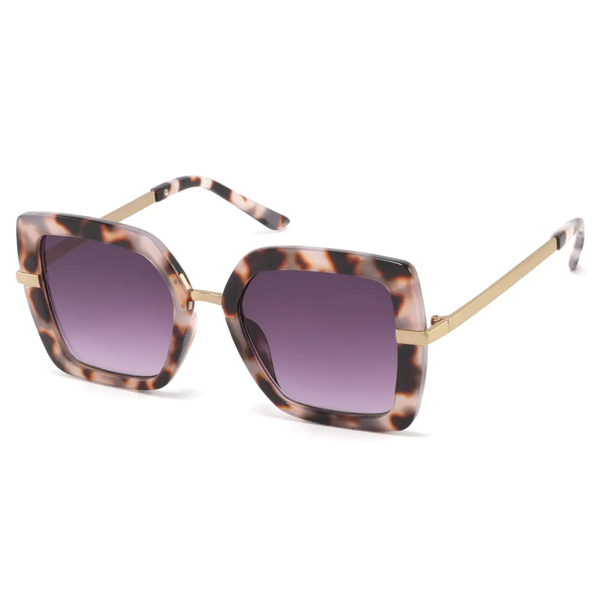Square Tortoiseshell Sunglasses