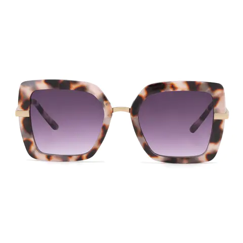 Square Tortoiseshell Sunglasses