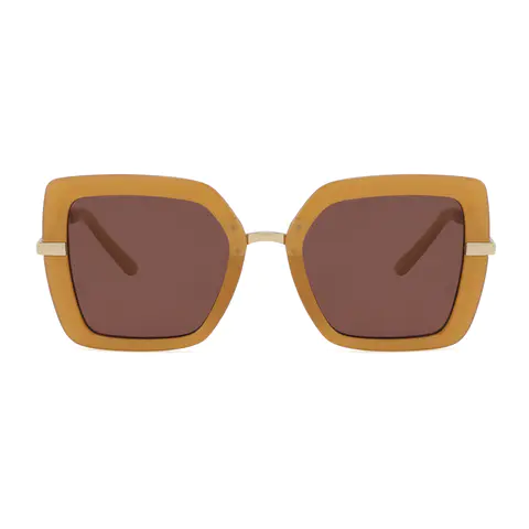 Square Brown Sunglasses