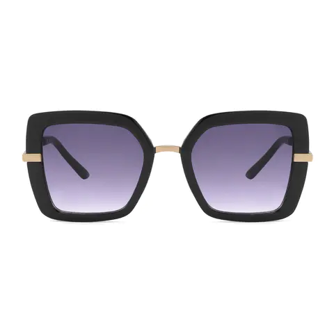 Square Black Sunglasses
