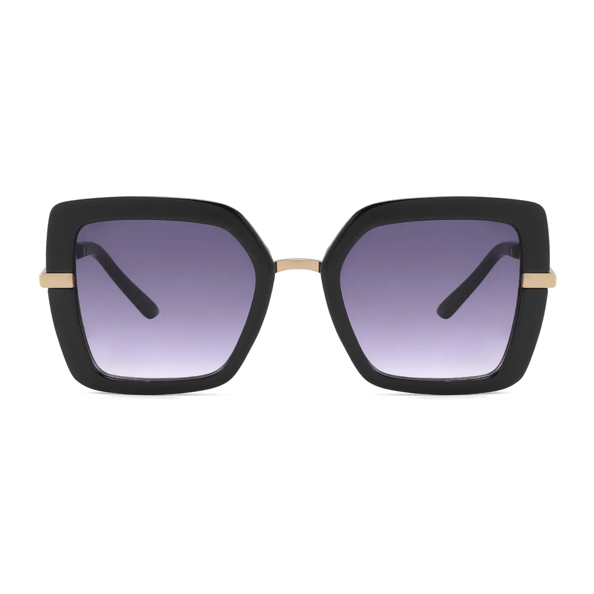 Square Black Sunglasses