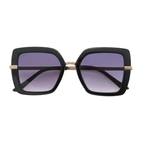 Square Black Sunglasses
