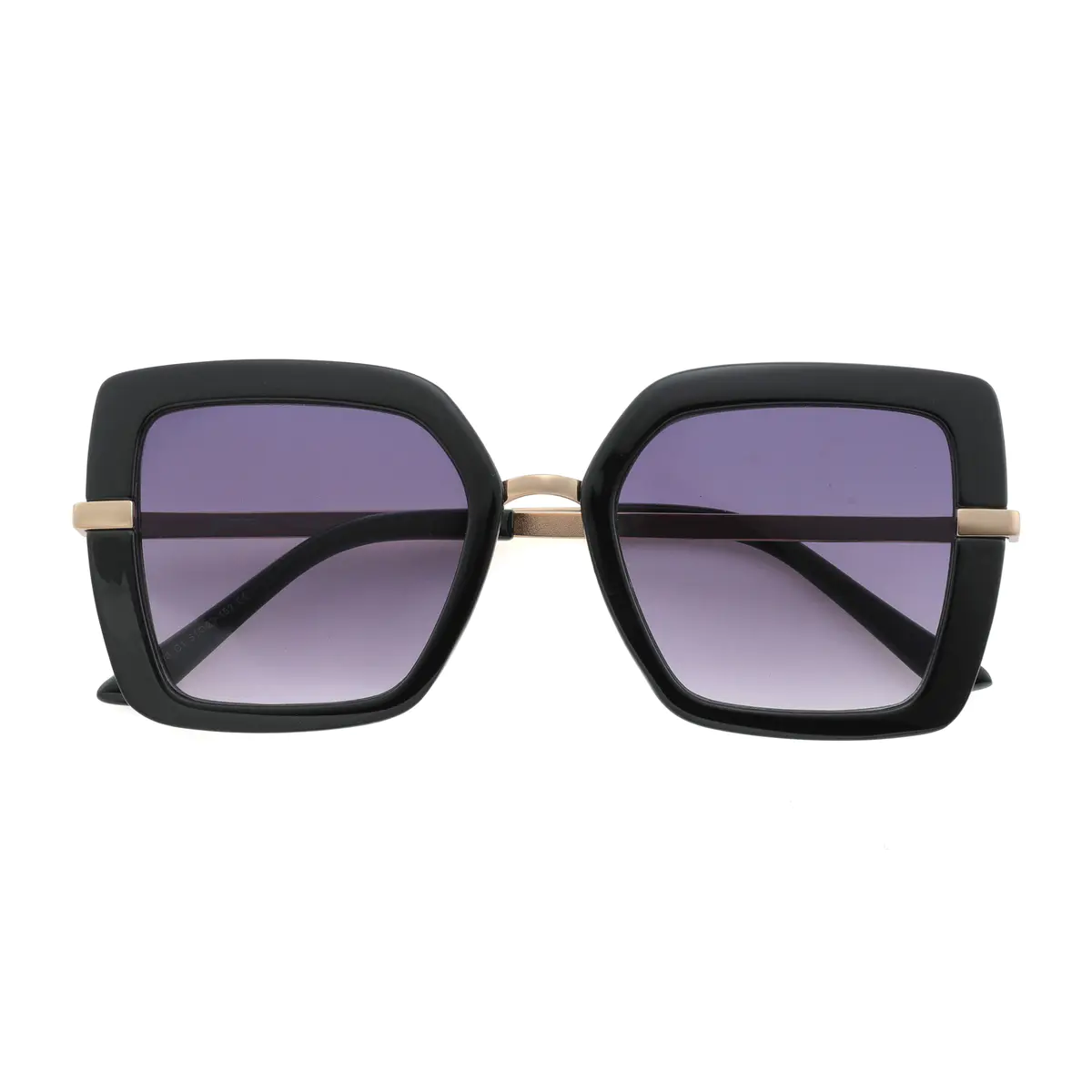 Square Black Sunglasses