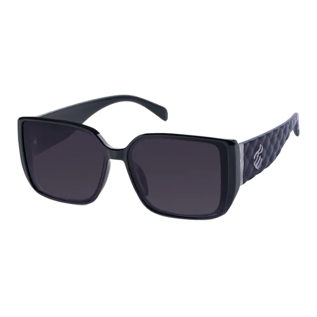 Square Black Sunglasses