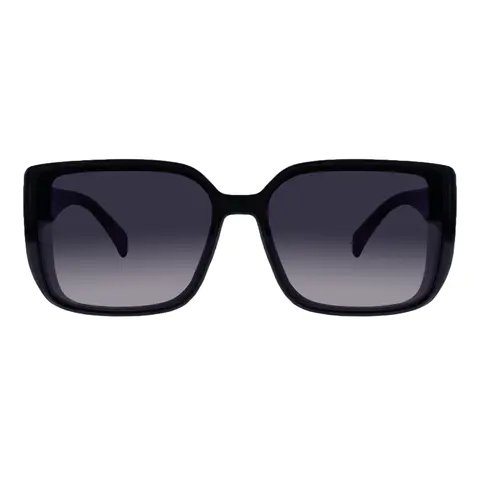 Square Black Sunglasses