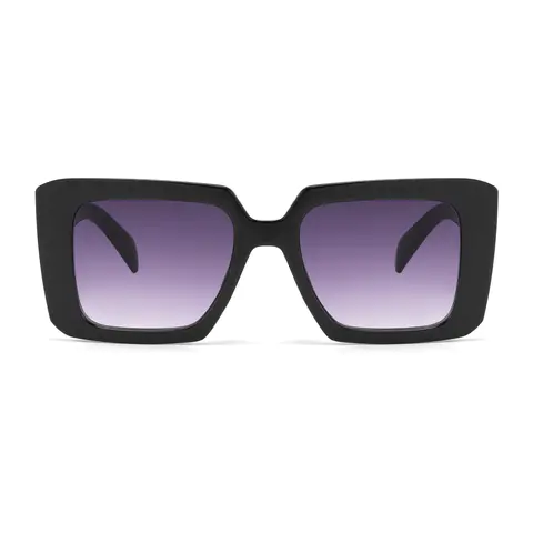 Square Black Sunglasses