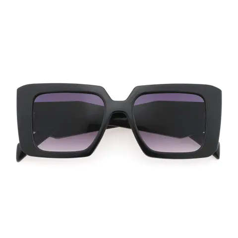 Square Black Sunglasses