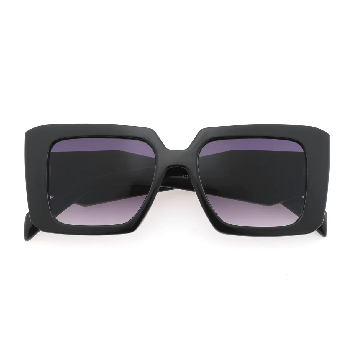 Square Black Sunglasses