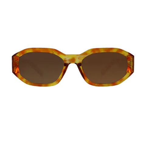 Geometric Tortoiseshell Sunglasses