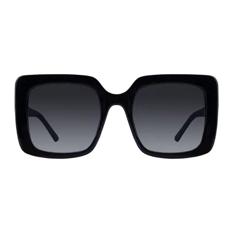 Square Black Sunglasses