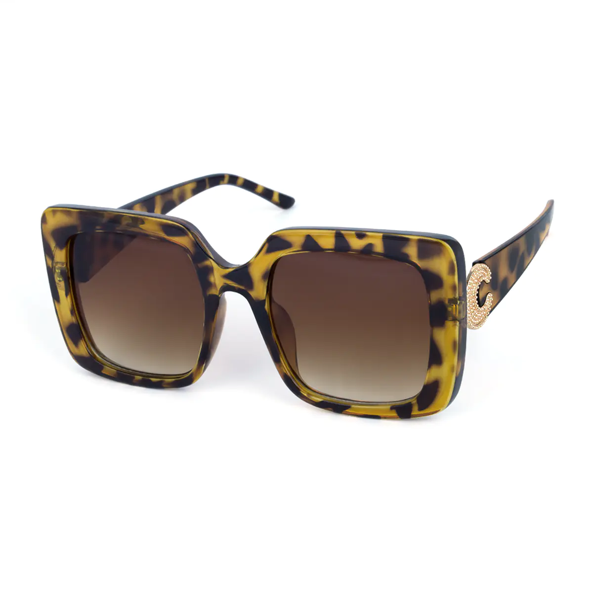 Square Tortoiseshell Sunglasses