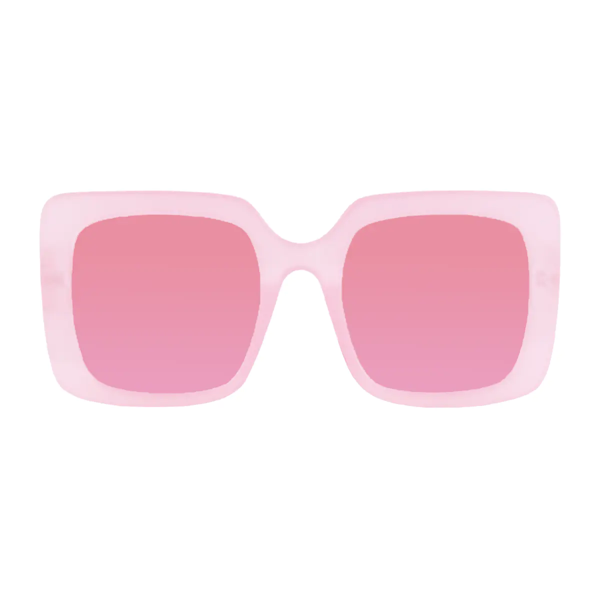 Square Pink Sunglasses