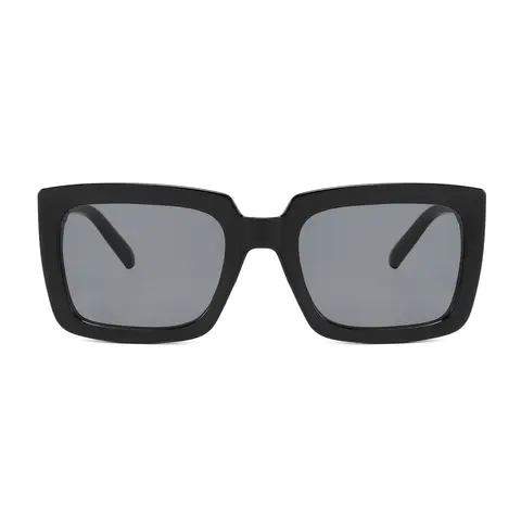 Square Black Sunglasses