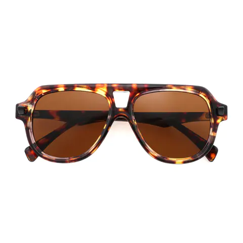 Aviator Tortoiseshell Sunglasses