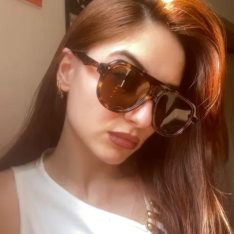 Aviator Tortoiseshell Sunglasses