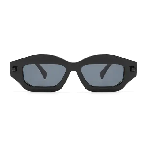 Geometric Black Sunglasses