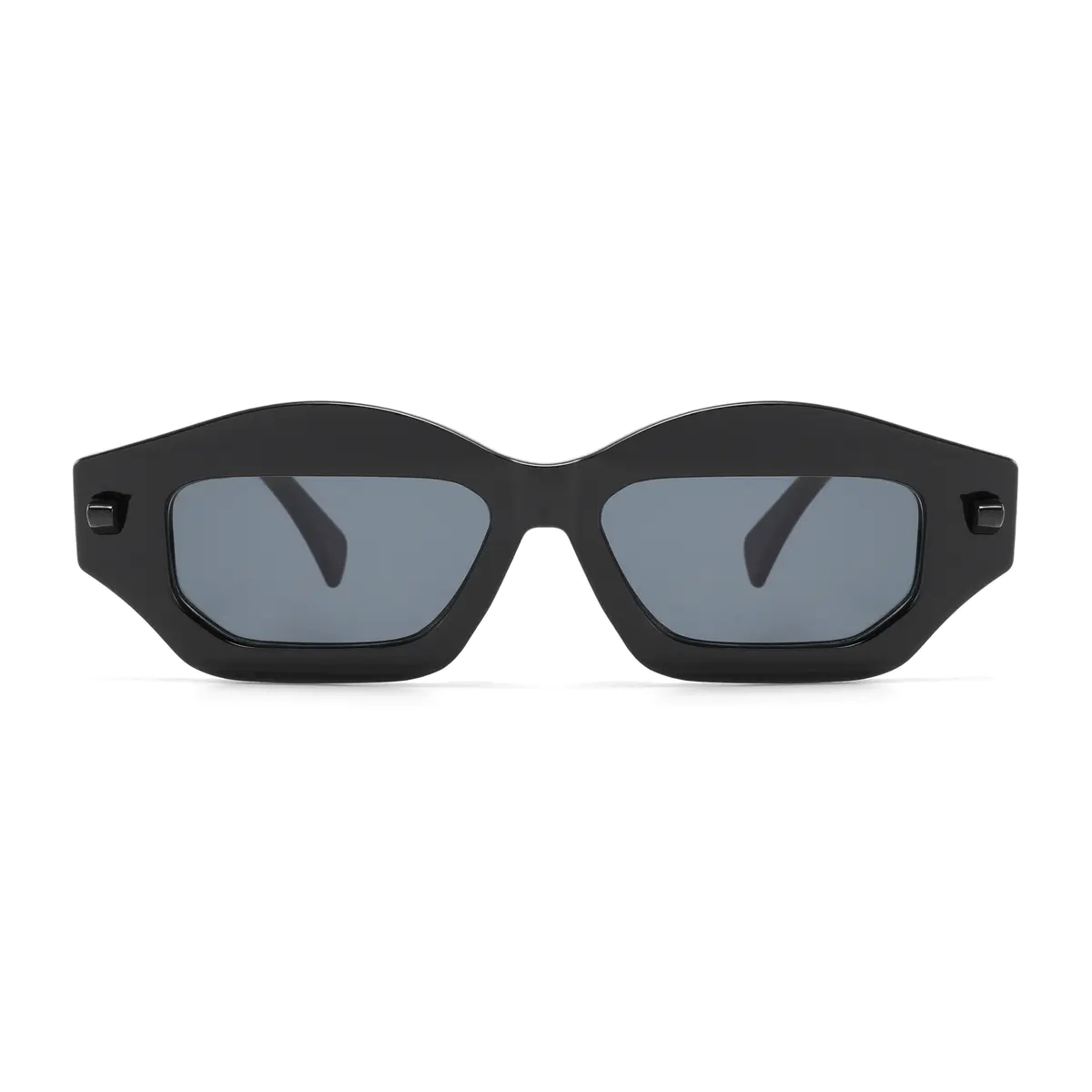 Geometric Black Sunglasses