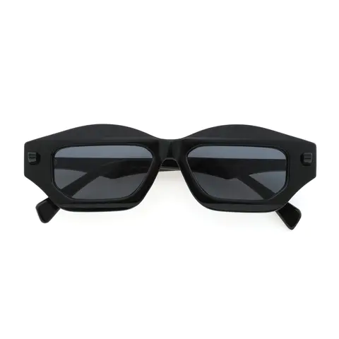Geometric Black Sunglasses