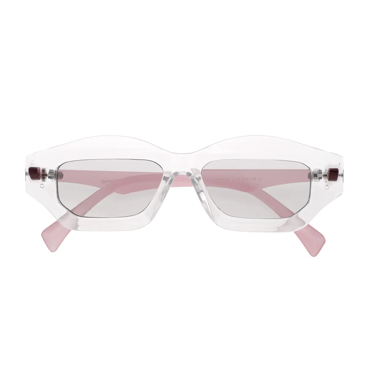 Geometric Clear Sunglasses