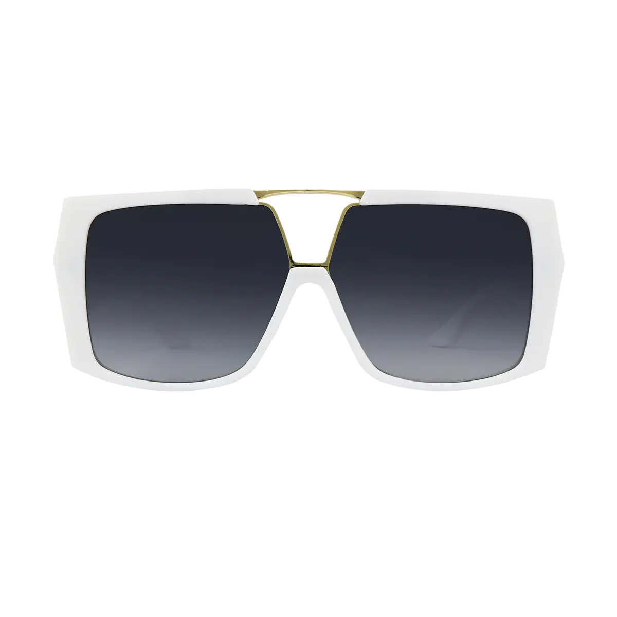 Aviator White Sunglasses