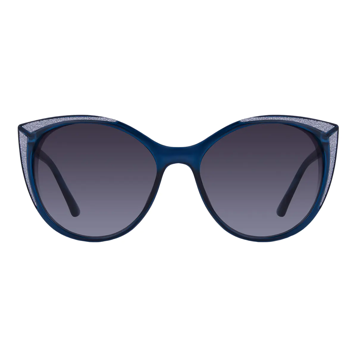 Cat-eye Blue Sunglasses