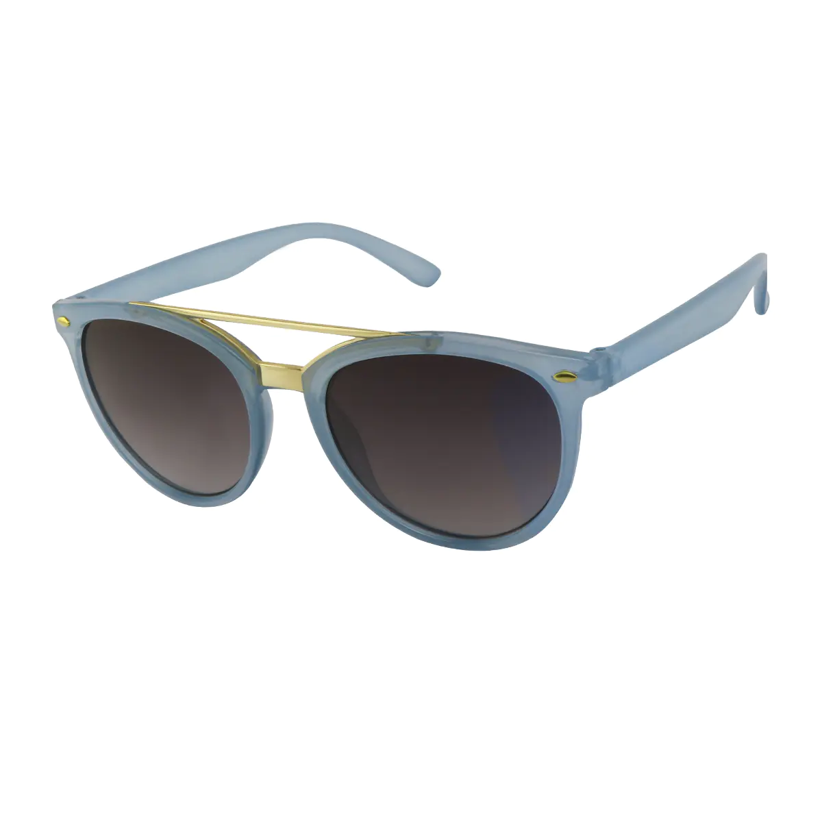 Browline Blue Sunglasses