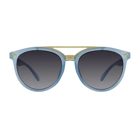 Browline Blue Sunglasses