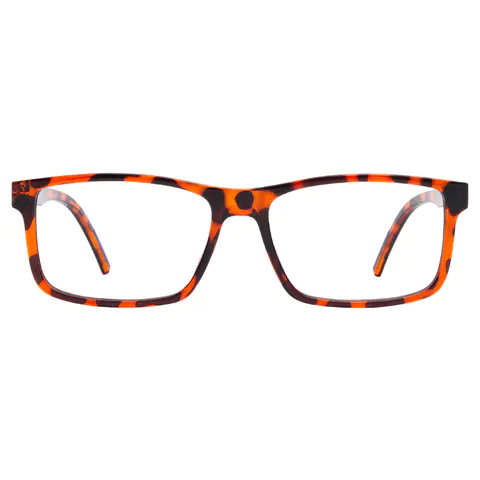 Rectangle Tortoiseshell Reading Glasses