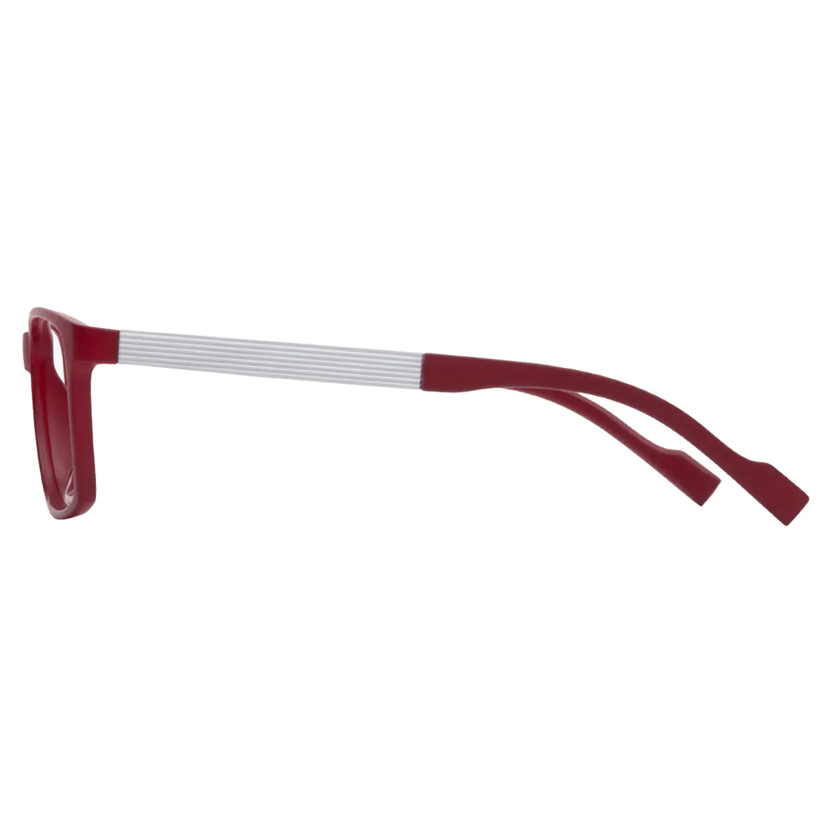Square Red Reading Glasses