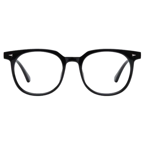 Round Black Reading Glasses