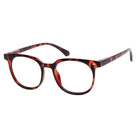 Round Tortoiseshell Reading Glasses