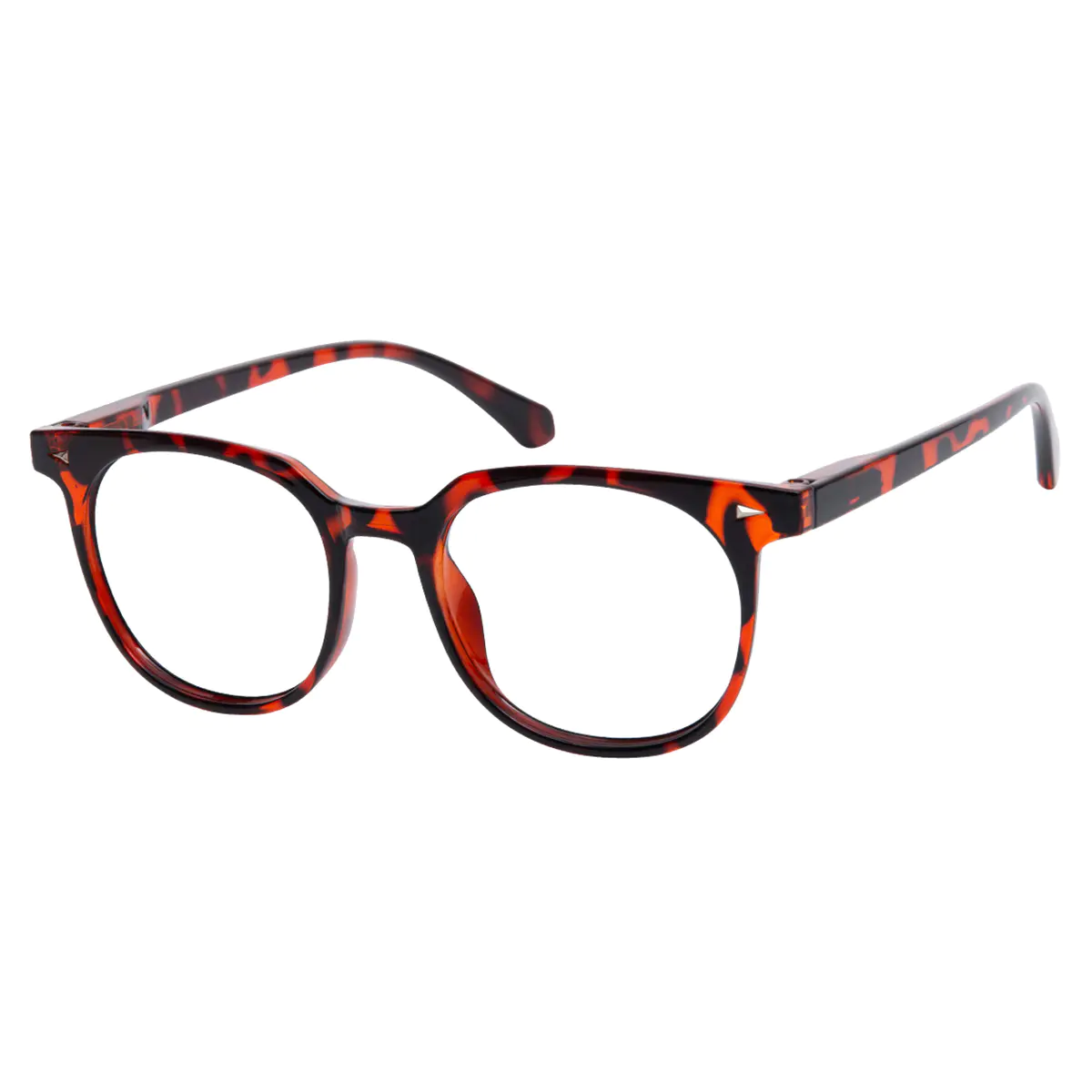 Round Tortoiseshell Reading Glasses