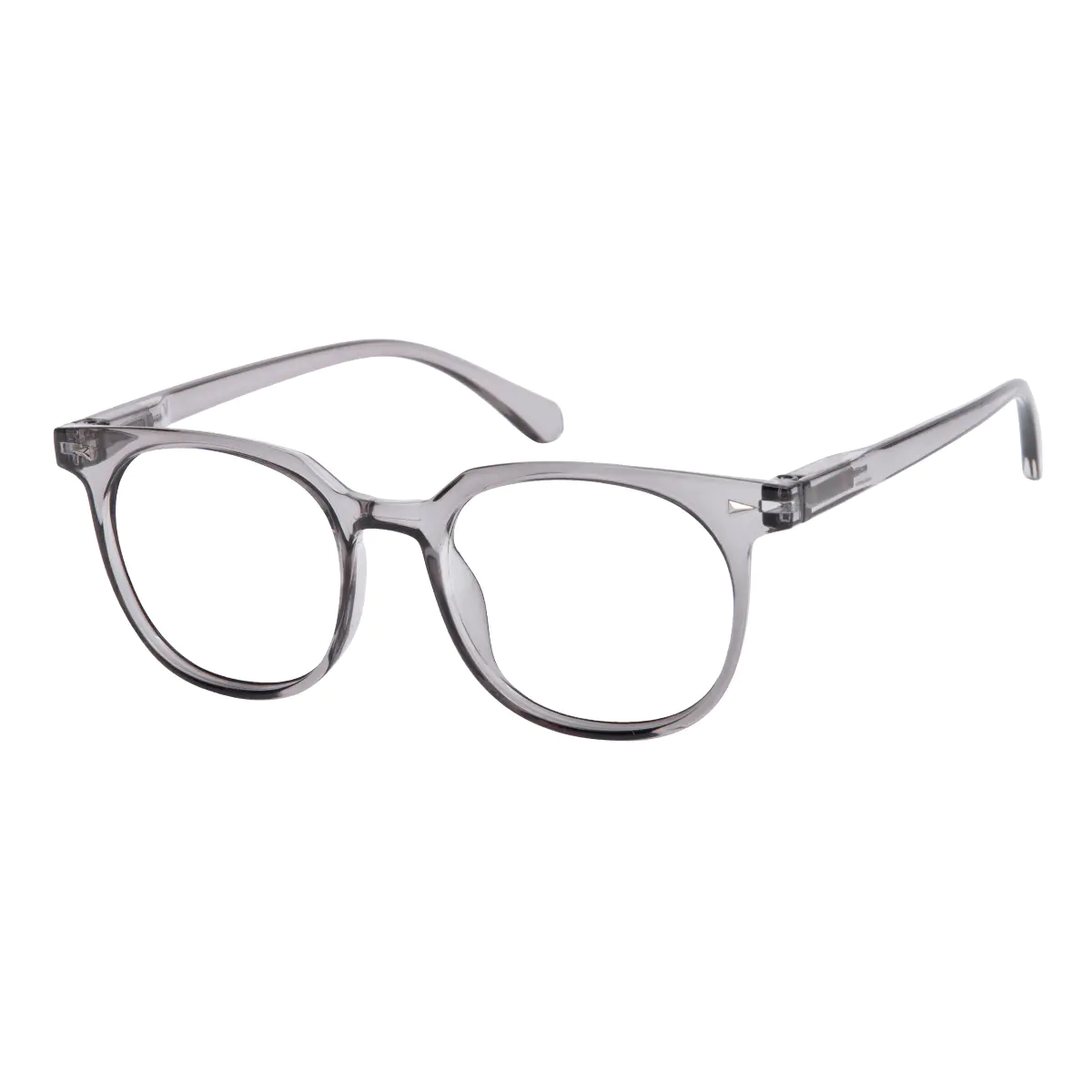 Round Silver Reading Glasses