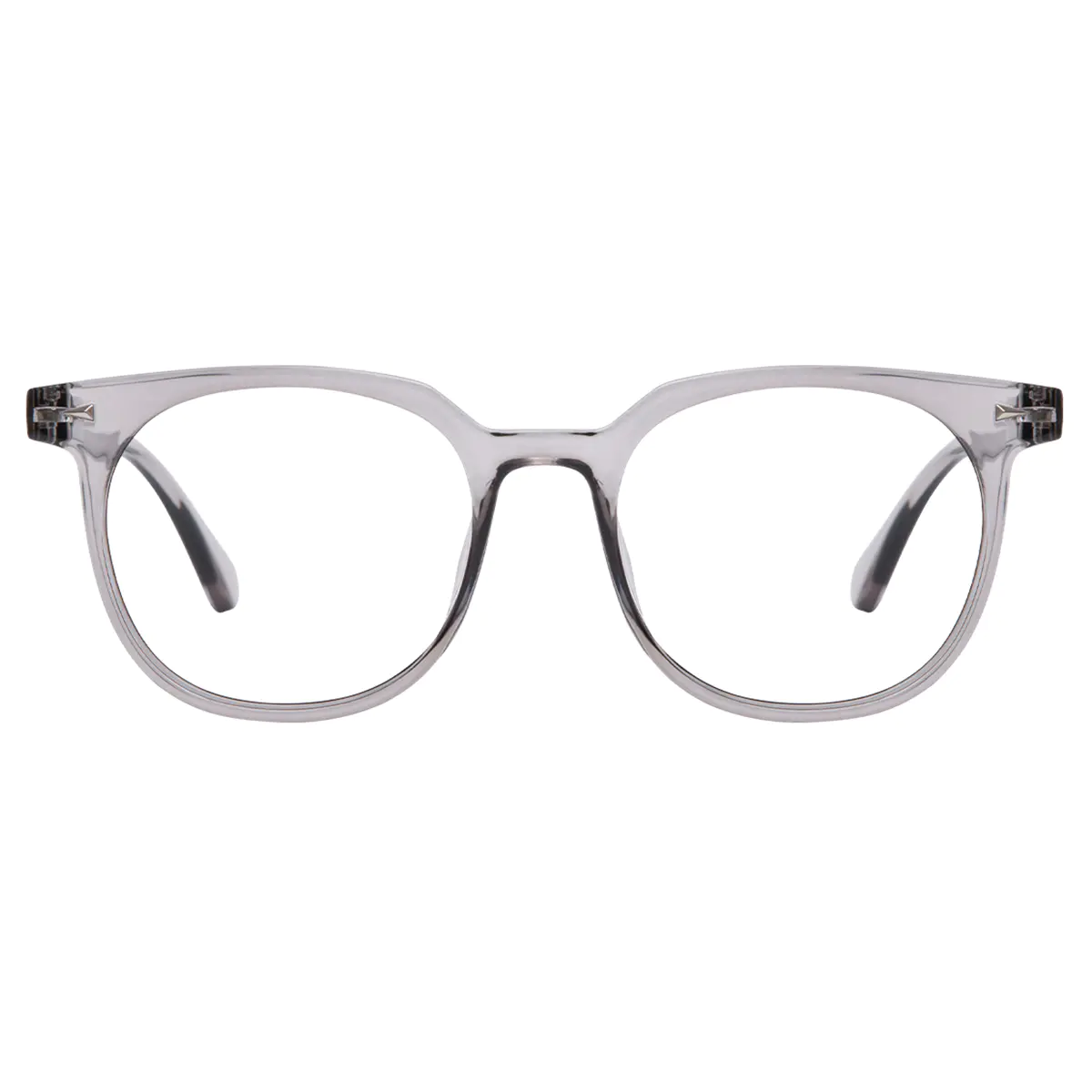 Round Silver Reading Glasses