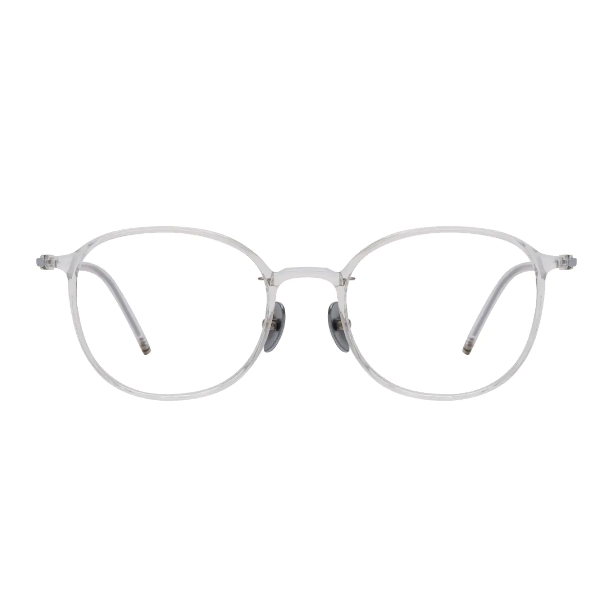 Oval Clear Eyeglasses