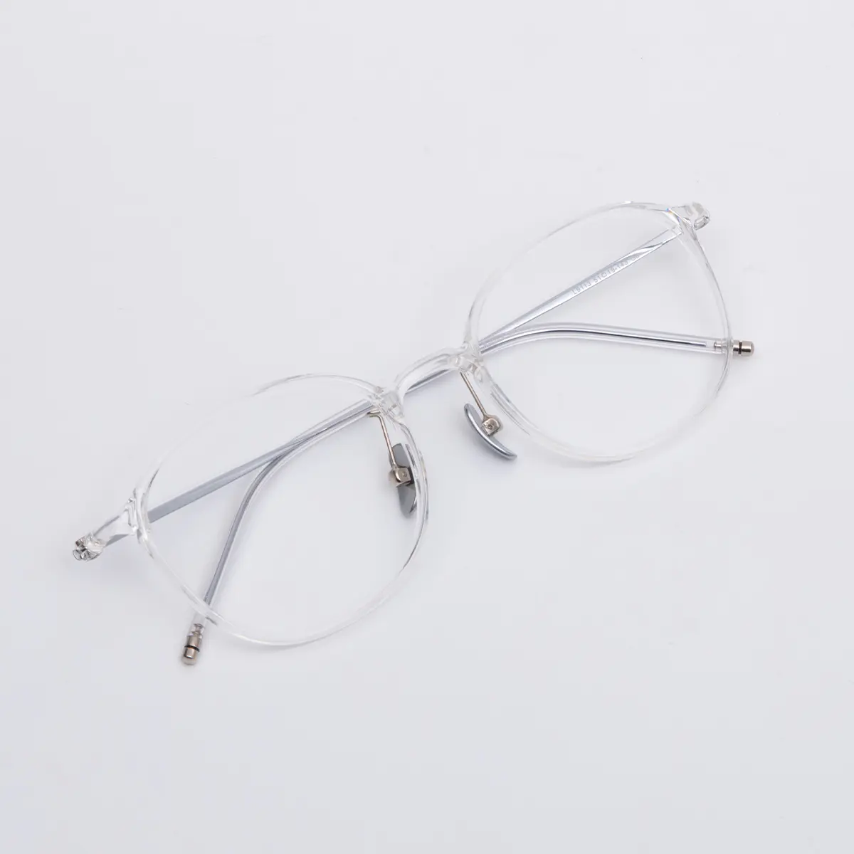 Oval Clear Eyeglasses