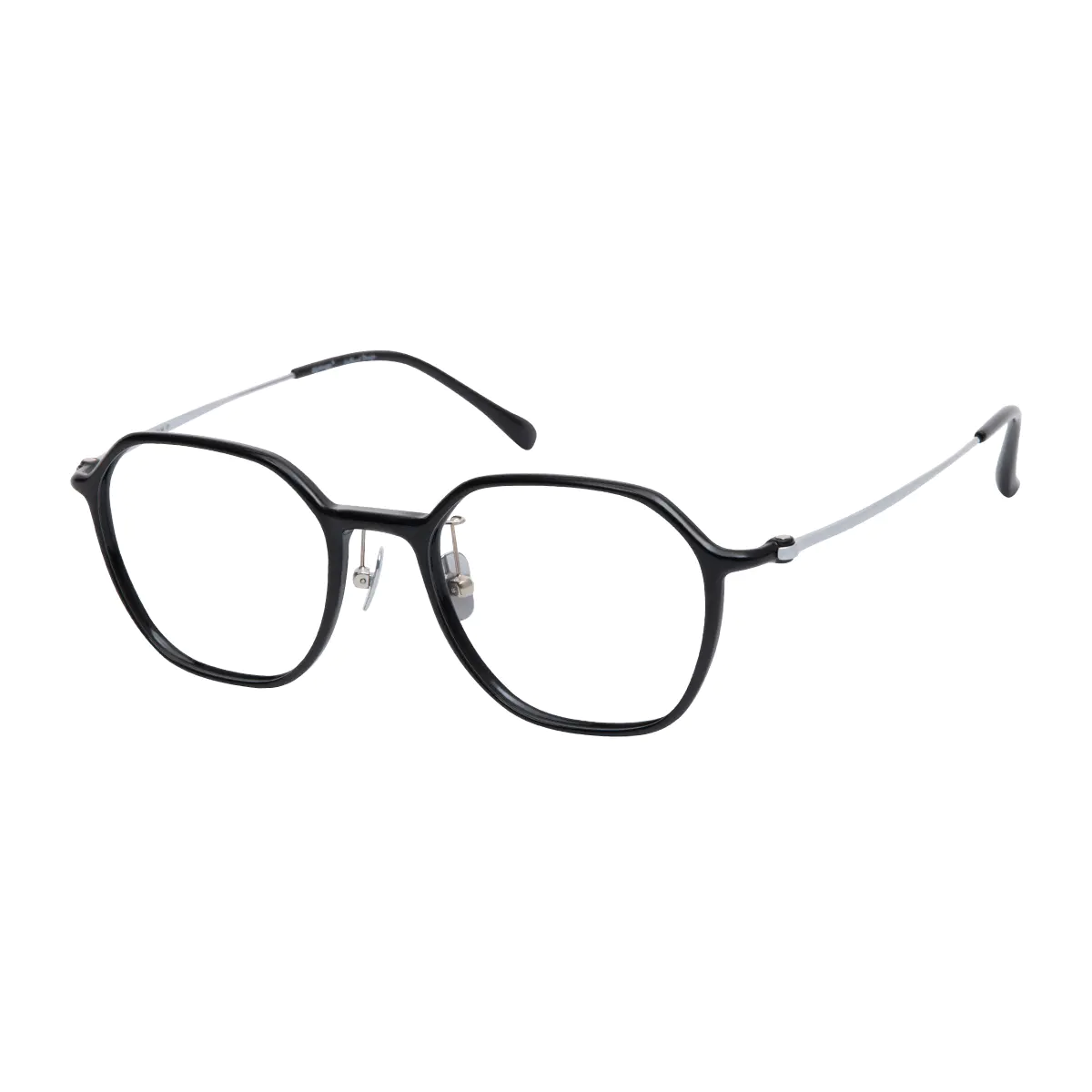 Square Black Eyeglasses