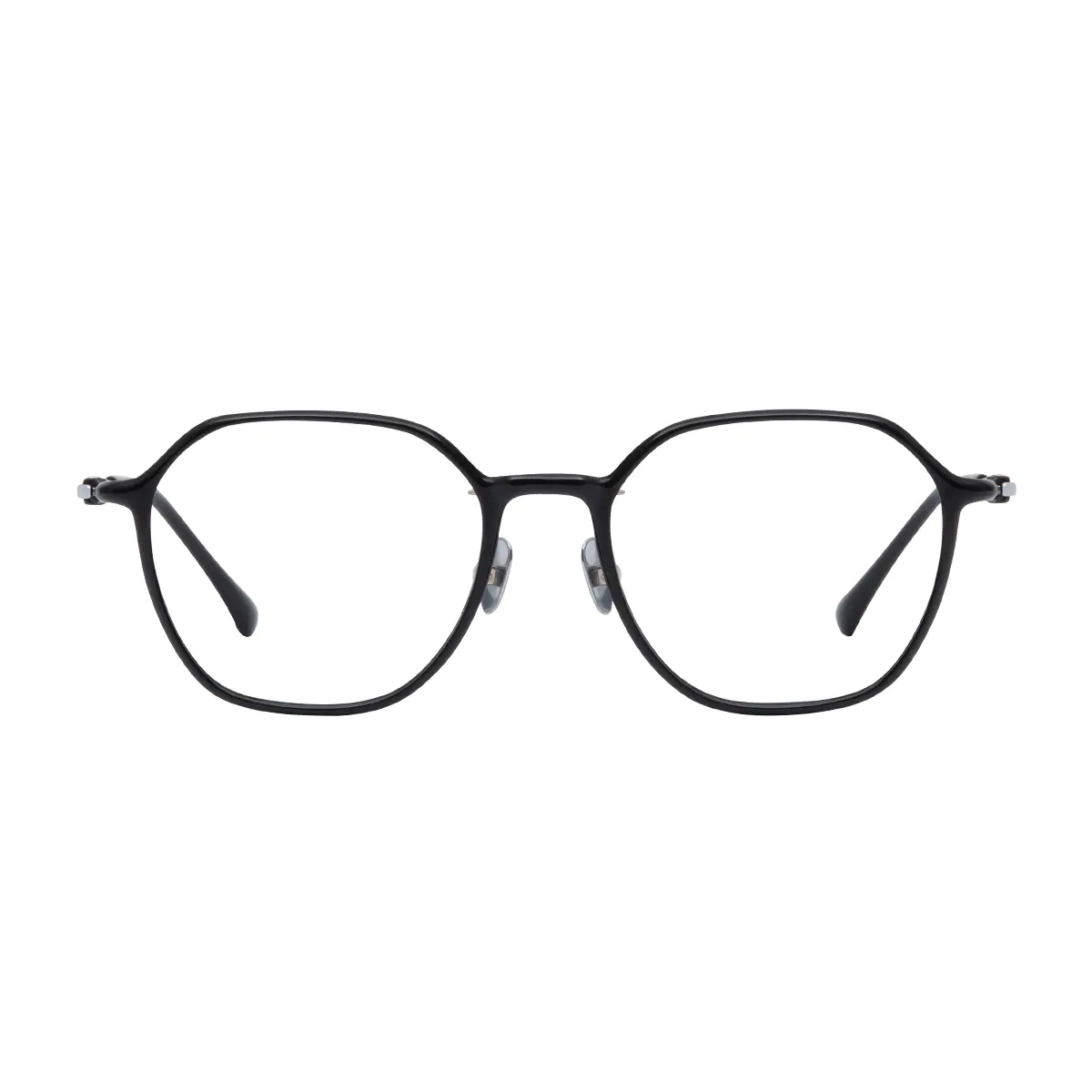 Square Black Eyeglasses